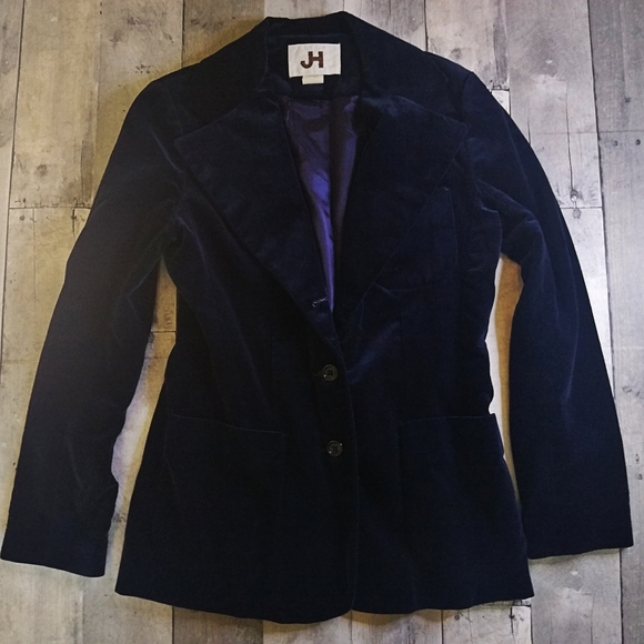 Sears Jackets & Blazers - VTG Velour Blazer - JH Collections
